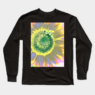 Sunflower and fuzzy buzzy Long Sleeve T-Shirt